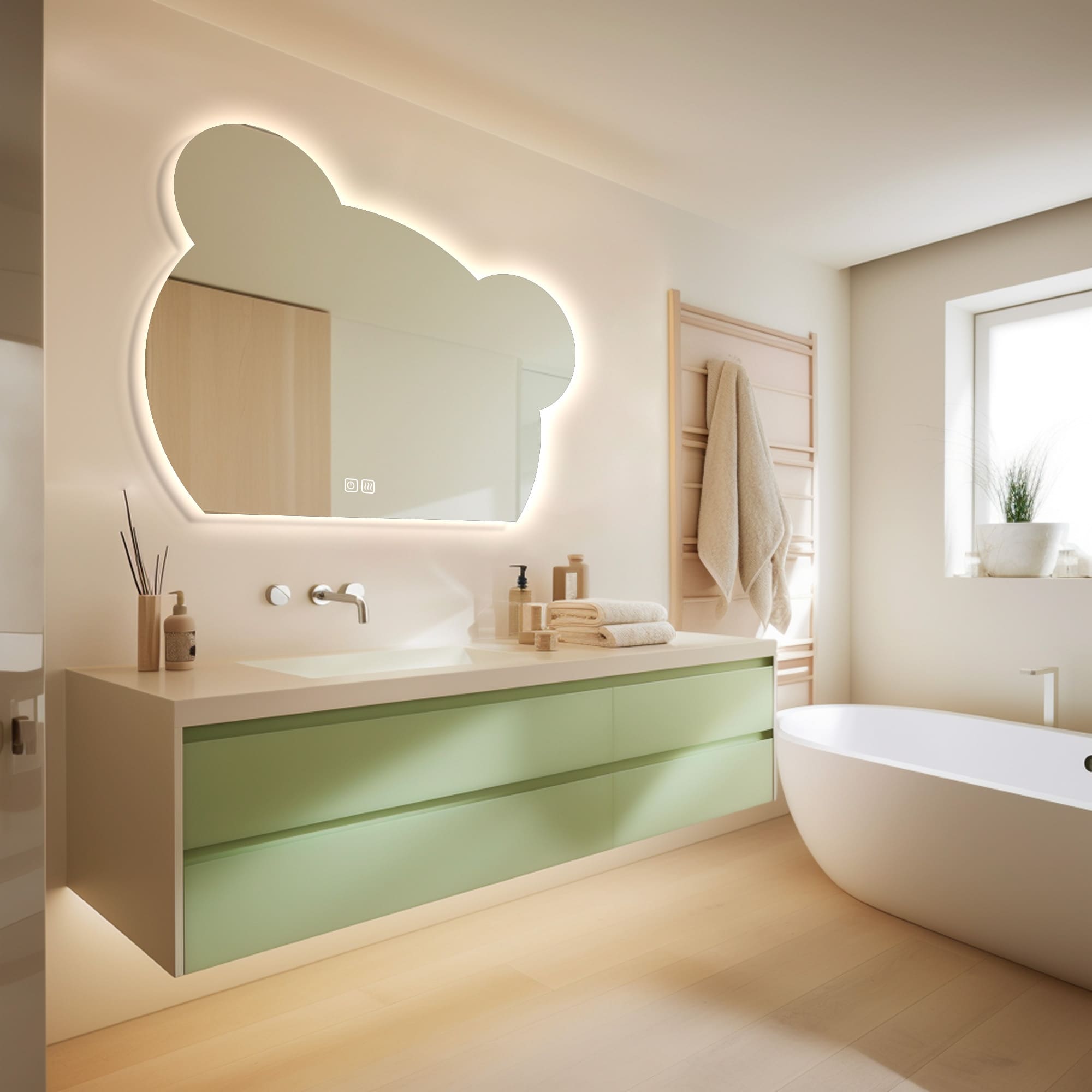 URSA Irregular Custom LED Mirror with Backlight