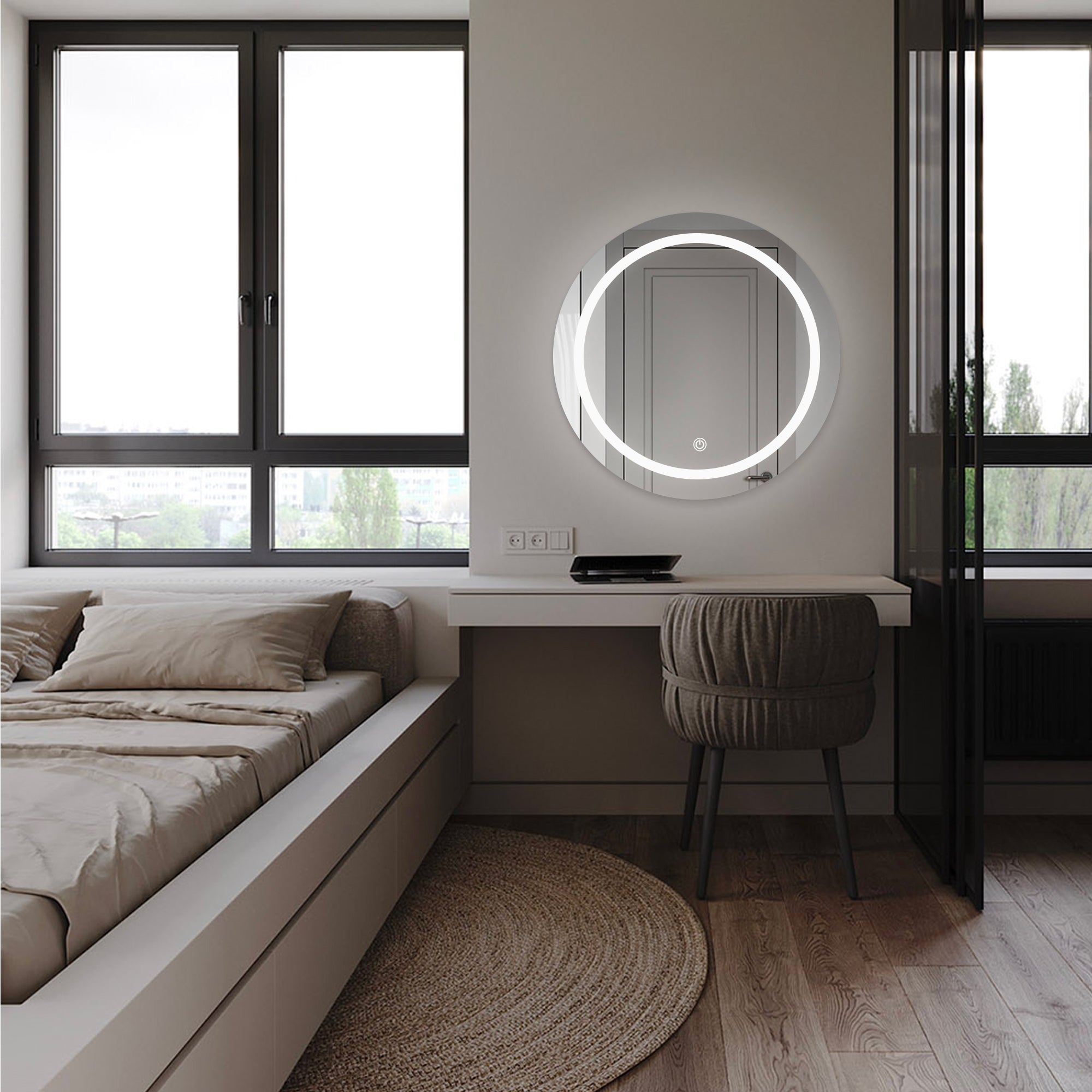 MERCURY LED mirror for bedroom