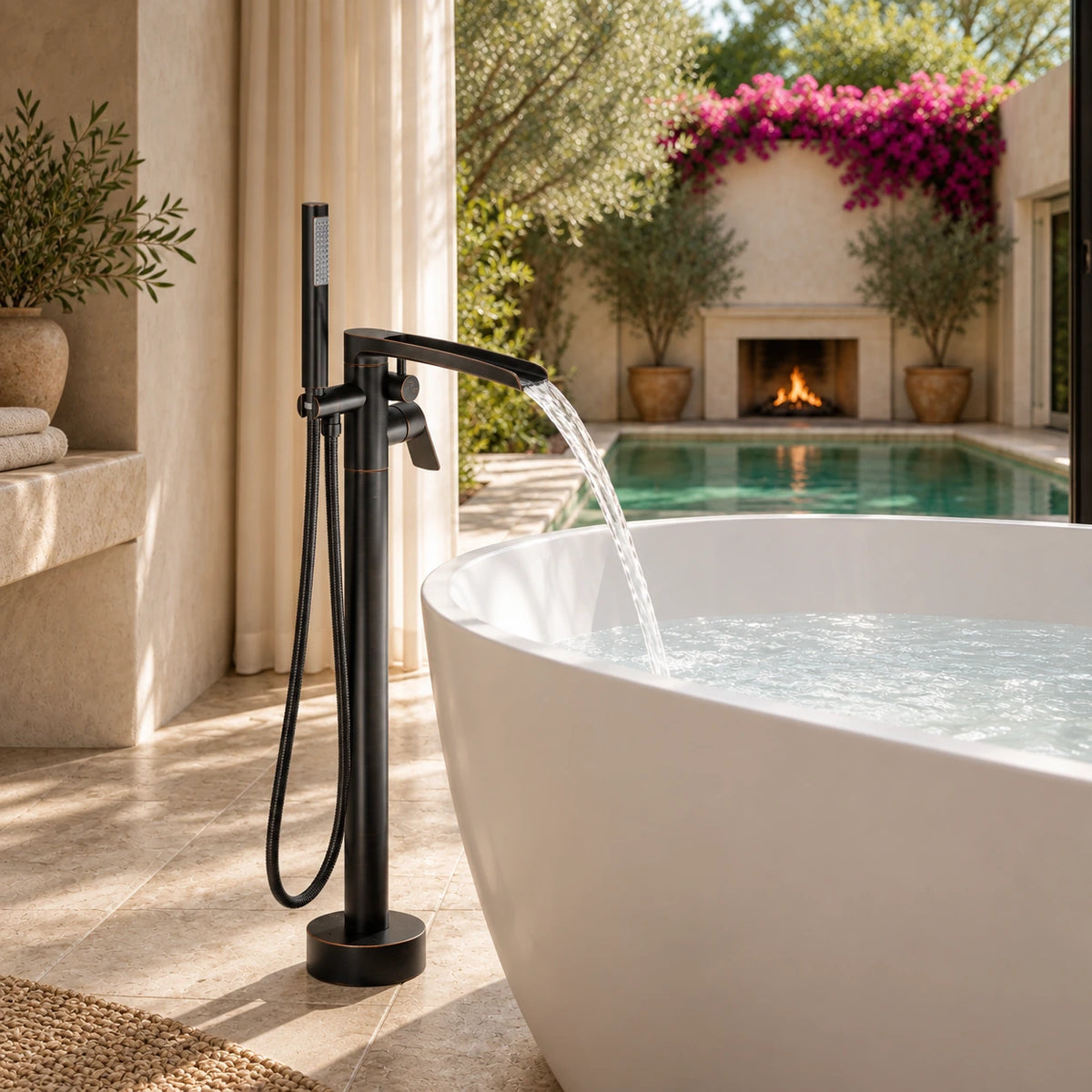 Solvira Brass Tub Filler ORB Scene 01