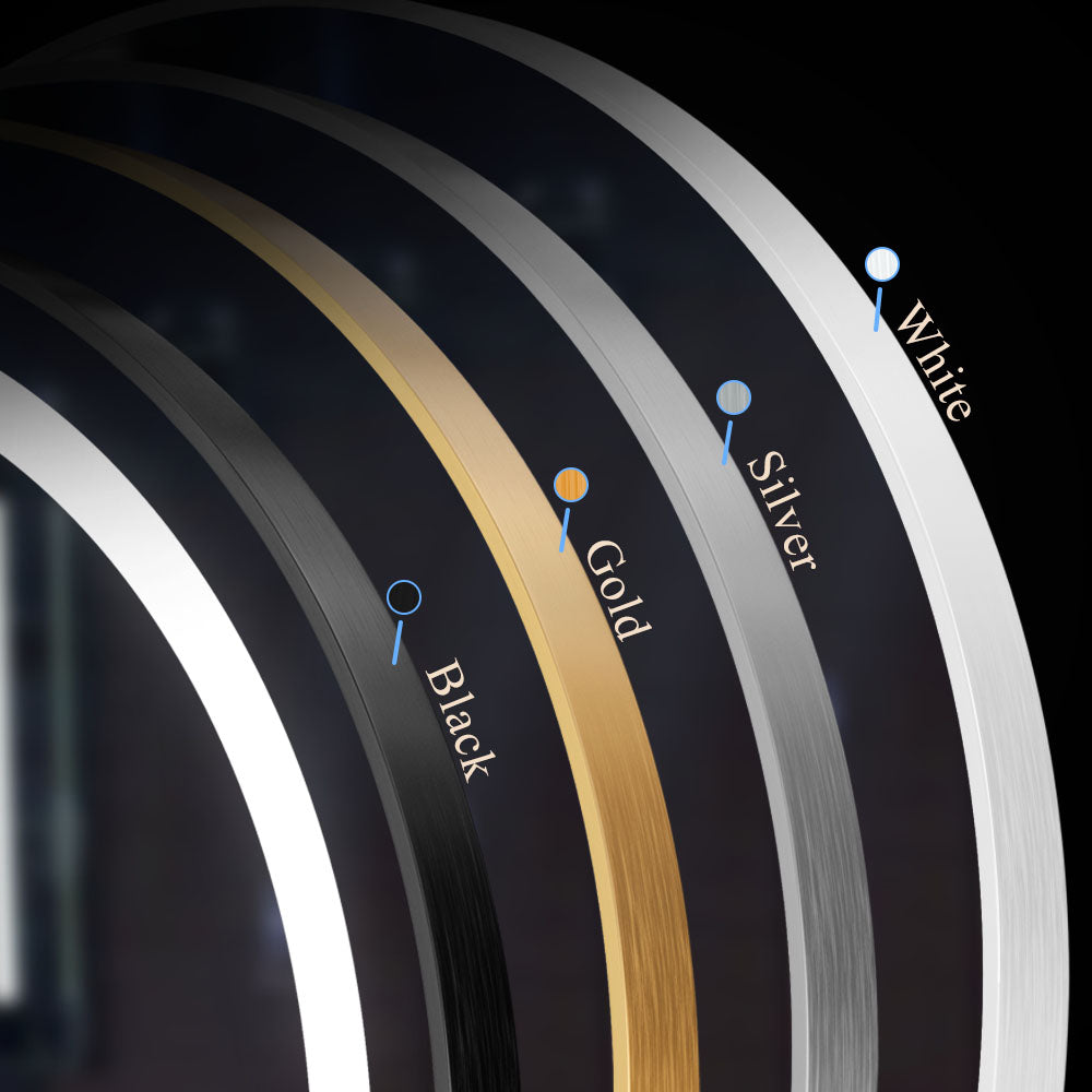 CAPELLA Circle Custom LED Mirror with Frame